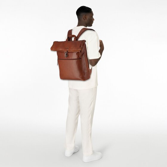 Greenburry Vintage Dagrugzak Leer 43 cm Laptop compartiment