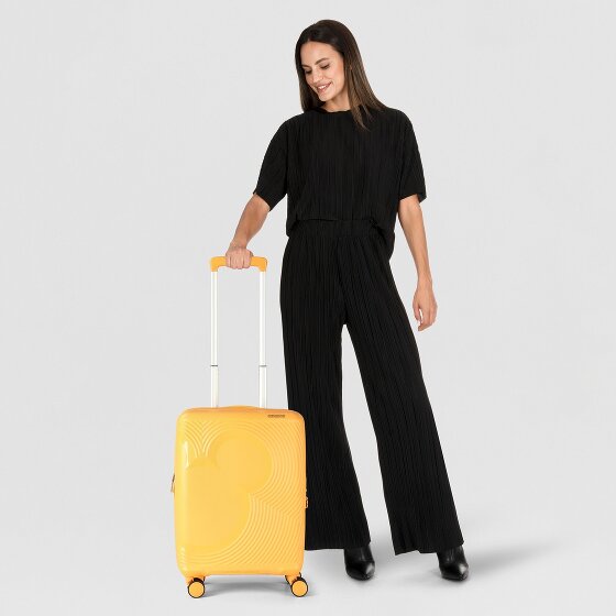 American Tourister Mickey Magic 4 wielen Cabinewagen 55 cm met uitbreidingsplooi