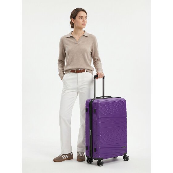 Franky Dallas 3.0 4-wiel trolley M 65 cm met rekbare vouw