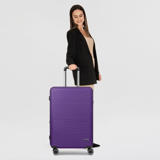 Franky Dallas 3.0 4-wiel trolley M 65 cm met rekbare vouw