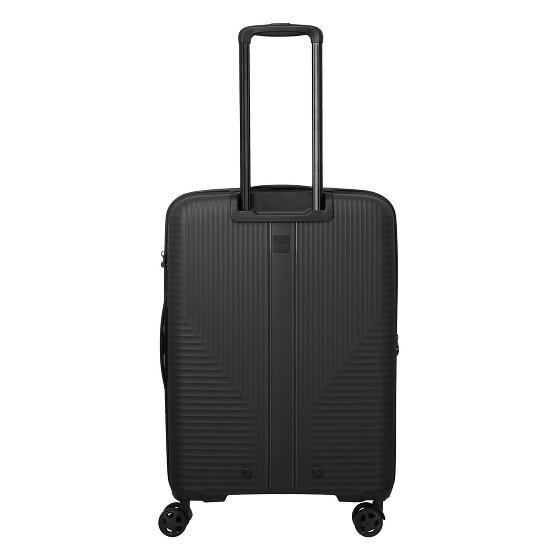 Travelite Air Stripe 4 wielen Kofferset 3-delig met uitbreidingsplooi
