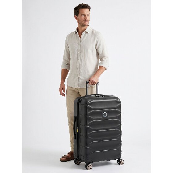 Delsey Paris Meteor 4 wielen Trolley L 78 cm met uitbreidingsplooi