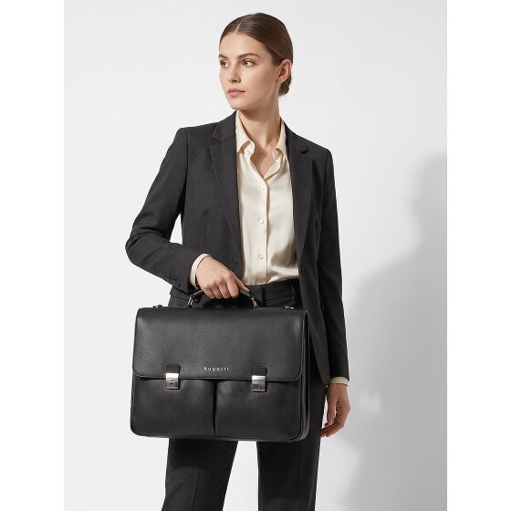 bugatti Valencia Aktentas Leder 43 cm Laptopvak