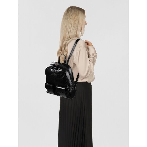 The Bridge Flora Stad rugzak Leer 30 cm