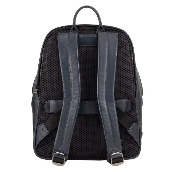 DuDu New York Dagrugzak Leer 41 cm Laptop compartiment