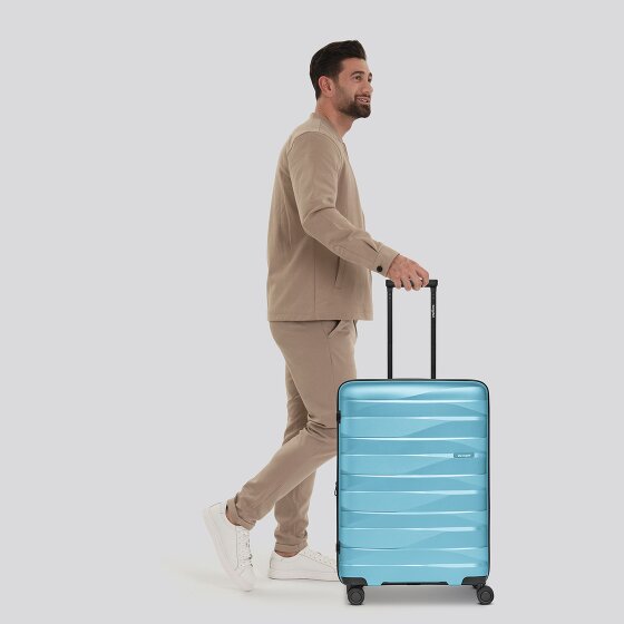 Bergpfeil Reis trolley op 4 wielen M 66 cm met uitbreidingsplooi