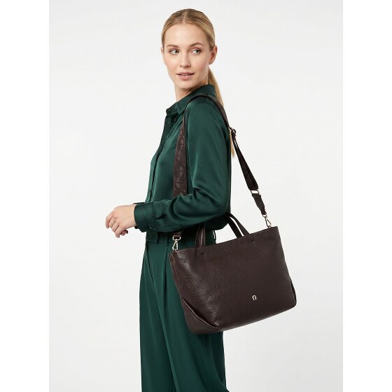 AIGNER Paola Handtas Leder 27 cm