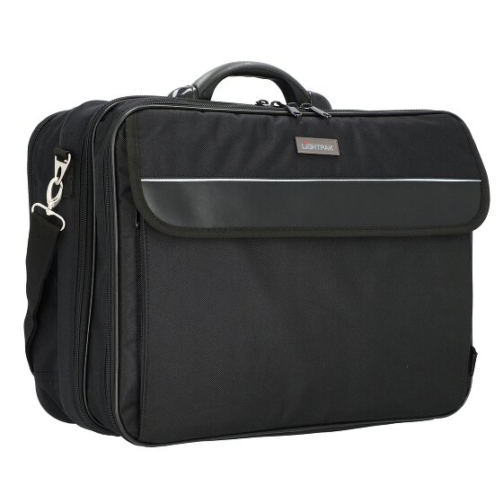 Lightpak Corniche aktetas 44 cm laptop compartiment