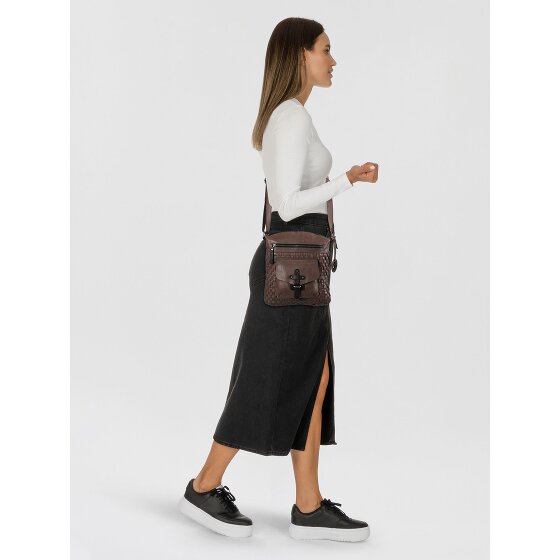 Harbour 2nd Urban Poets Aurora-Up Crossbody tas Leder 28 cm