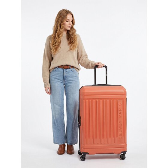 Delsey Paris Lutece Se 4 wielen Trolley 75 cm met uitbreidingsplooi