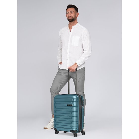 Pactastic Collection 04 THE CABIN + 4 wielen Cabinewagen S 55 cm met uitbreidingsplooi