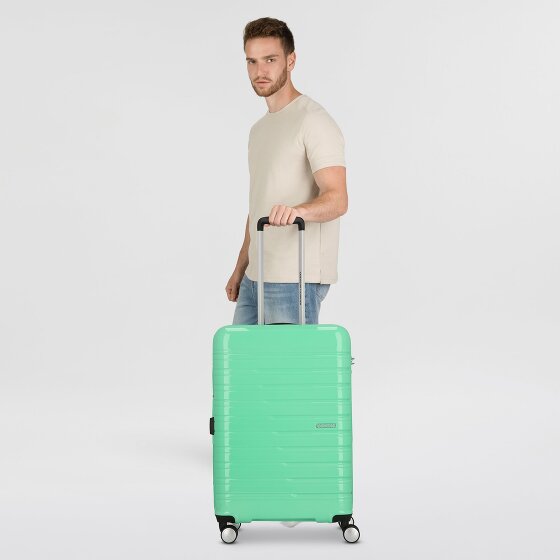 American Tourister FLASHLINE POP 4 wielen Trolley M 67 cm met uitbreidingsplooi