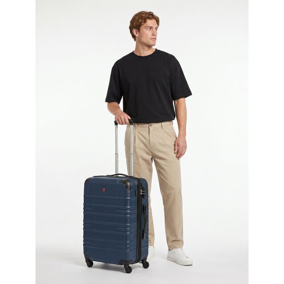 Wenger Amplar Evo 4 wielen Trolley M 65 cm met uitbreidingsplooi