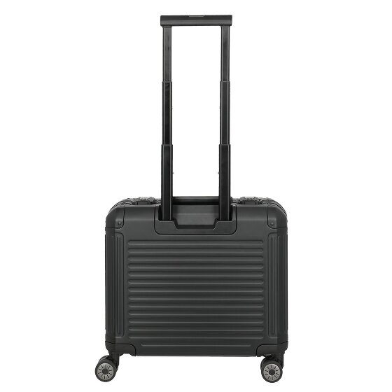 Travelite Next 4-wielige zakelijke trolley van Aluminium, 43 cm