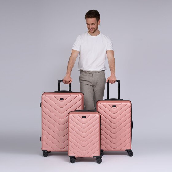 Redolz Essentials 07 3-SET 4 wielen Kofferset 3-delig
