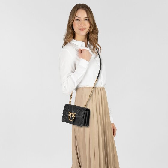PINKO Love One Schoudertas Leer 20.5 cm
