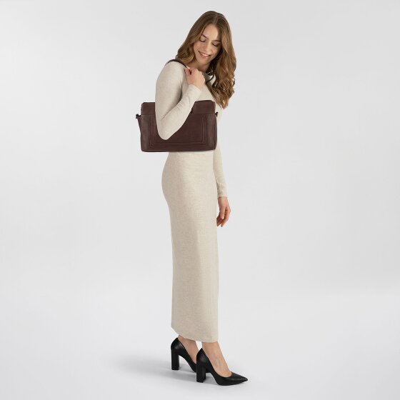 Cowboysbag Chained Barton Schoudertas Leer 40 cm