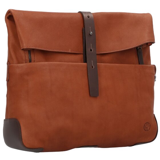 Harold's Mount Ivy Messenger Leer 40 cm Laptopcompartiment