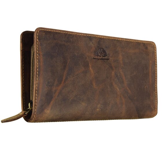 Greenburry Vintage portemonnee leer 18 cm