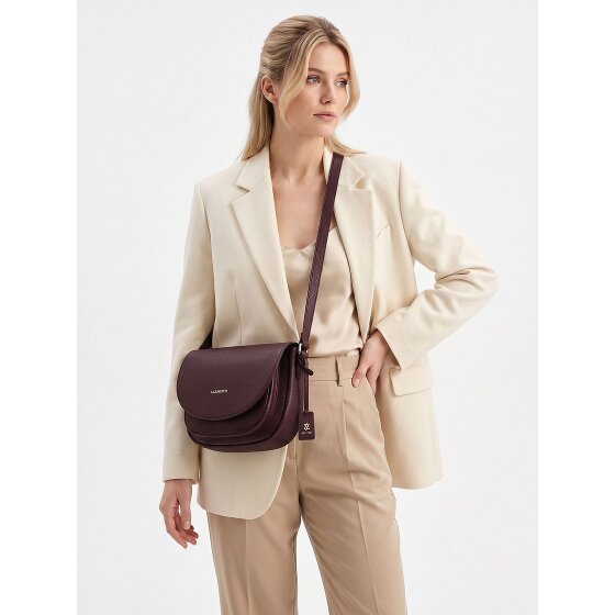 Lazarotti Bologna Leather XL Crossbody tas van leer 27 cm