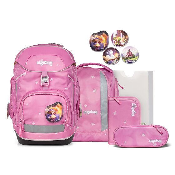 Ergobag Set rugzakken 6 st. incl. klittenbandset