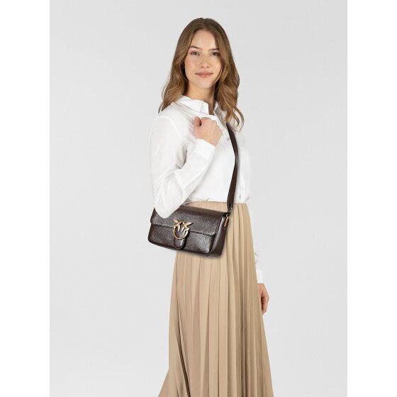 PINKO Love One Schoudertas Leer 27 cm