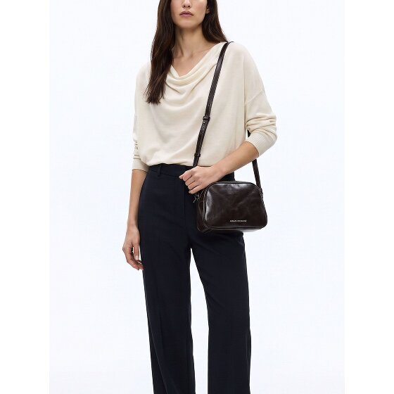 Armani Exchange Keira Schoudertas Leder 18 cm