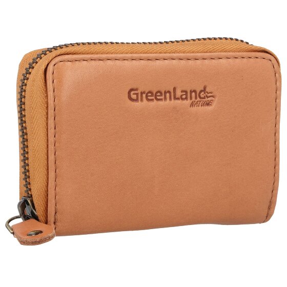 Greenland Nature Creditcard etui RFID Leer 10,5 cm