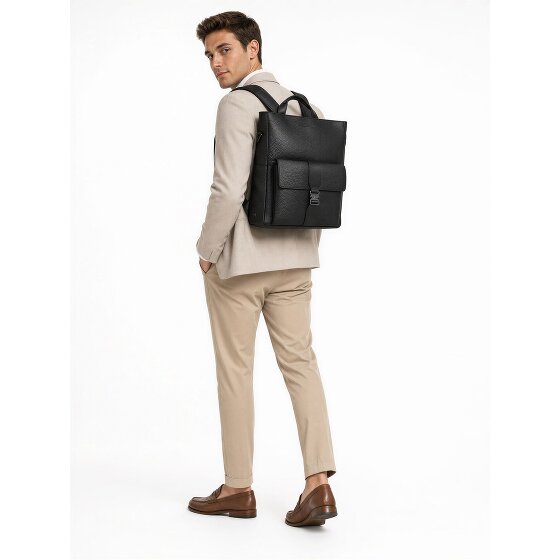 Piquadro Materia Dagrugzak Leder 45 cm Laptopvak