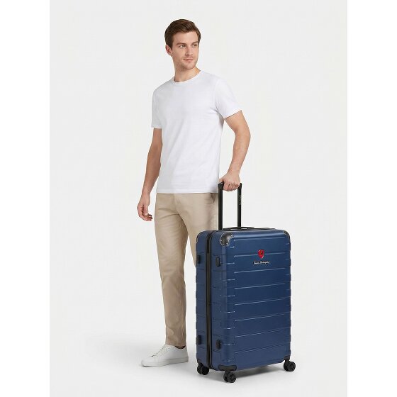 Tonino Lamborghini Milano 4-wiel Trolley XL 83 cm speciale maat met rekbare vouw