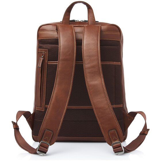 Castelijn & Beerens Dagrugzak RFID-bescherming Leer 41 cm Laptop compartiment