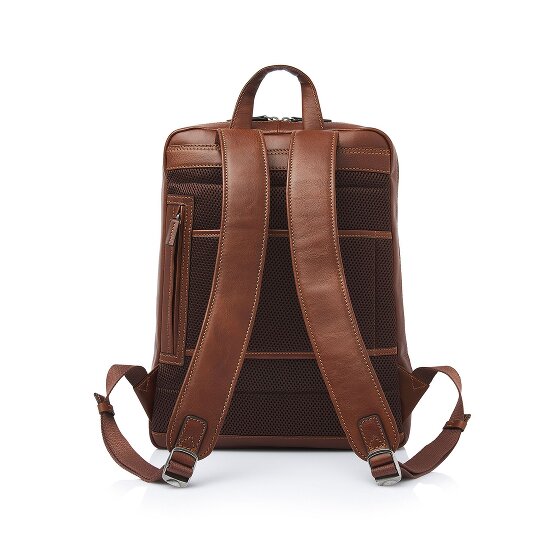 Castelijn & Beerens Dagrugzak RFID-bescherming Leer 41 cm Laptop compartiment