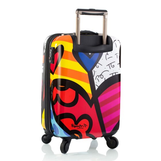 Heys Britto 4 wielen Cabinewagen S 53 cm met uitbreidingsplooi