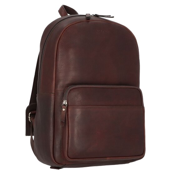 Burkely Antique Avery Dagrugzak Leer 42 cm Laptop compartiment