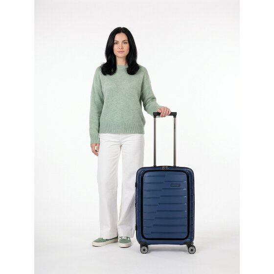 Travelite Air Base 4 wielen Cabinewagen 55 cm Laptopvak