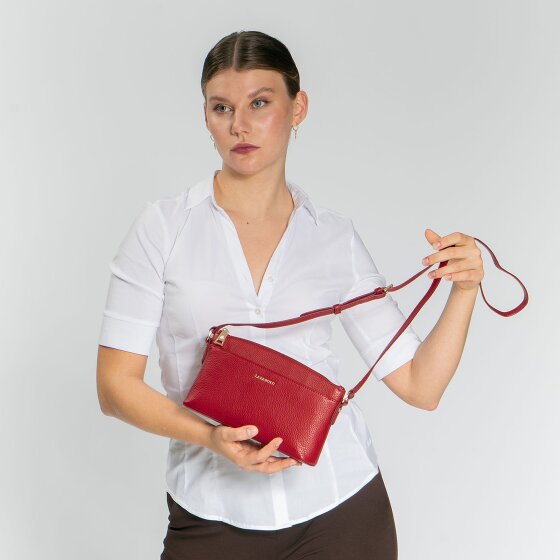 Lazarotti Bologna Leather Schoudertas Leer 24 cm