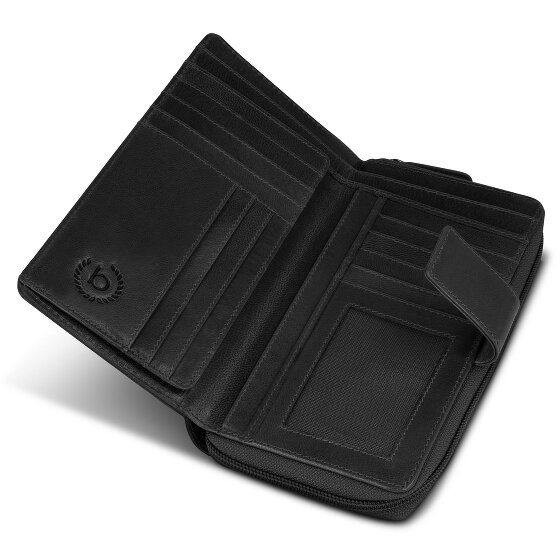 bugatti Valencia Portemonnee RFID-bescherming Leer 10 cm