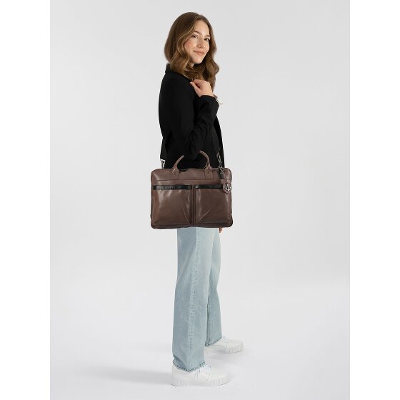 Harbour 2nd Urban Poets Aktentas Leder 50 cm Laptopvak