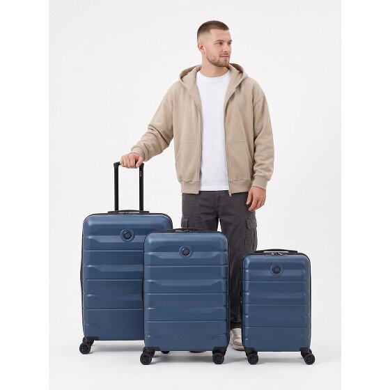Delsey Paris Air Armour 4 wielen Kofferset 3-delig met uitbreidingsplooi