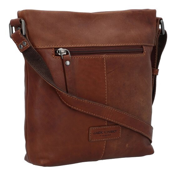 Jack Kinsky Montreal Schoudertas Leer 19 cm