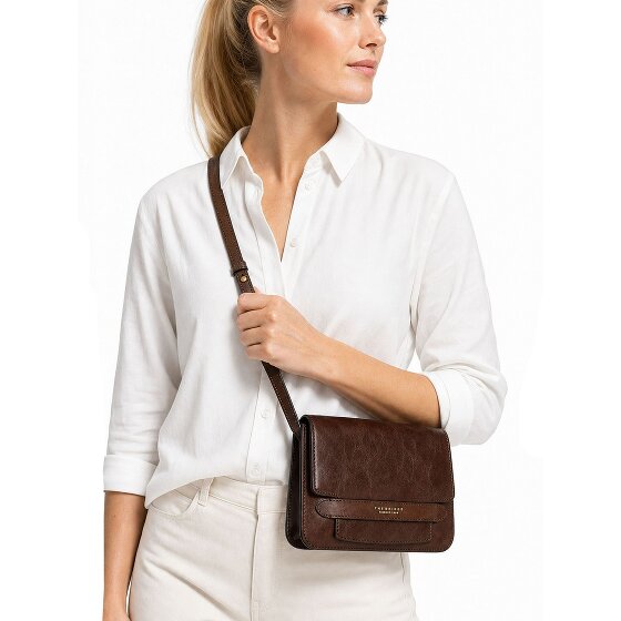 The Bridge Lucrezia Crossbody tas Leder 22 cm