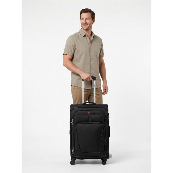Wenger Beaumont 4 wielen Trolley M 67 cm met uitbreidingsplooi