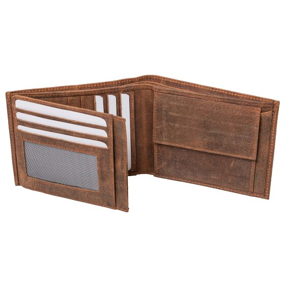 Alassio Lederen portefeuille 12 cm