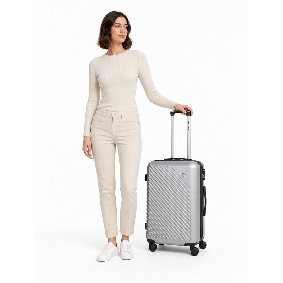 Check.In Paradise 2.0 4 wielen Trolley M 68 cm met uitbreidingsplooi