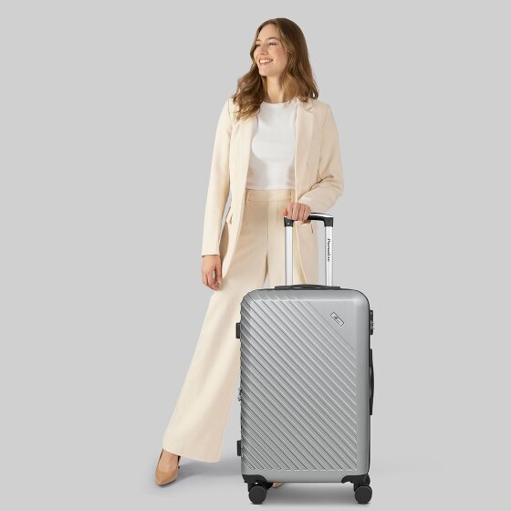 Check.In Paradise 2.0 4 wielen Trolley M 68 cm met uitbreidingsplooi