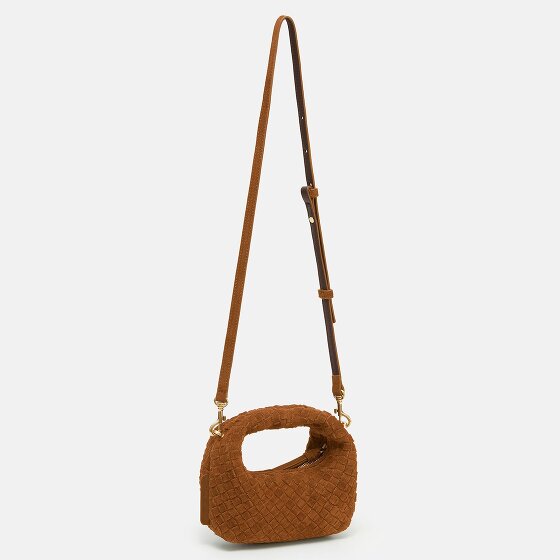 LES VISIONNAIRES Greta Micro weave Handtas Leer 20 cm