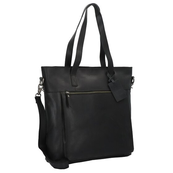 Burkely Vintage Jade Schoudertas Leer 36 cm Laptopcompartiment