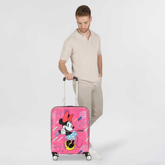 American Tourister Wavebreaker Disney 4 wielen Cabinewagen 55 cm