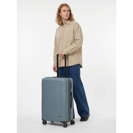 Franky Dallas 3.0 4-wiel trolley M 65 cm met rekbare vouw