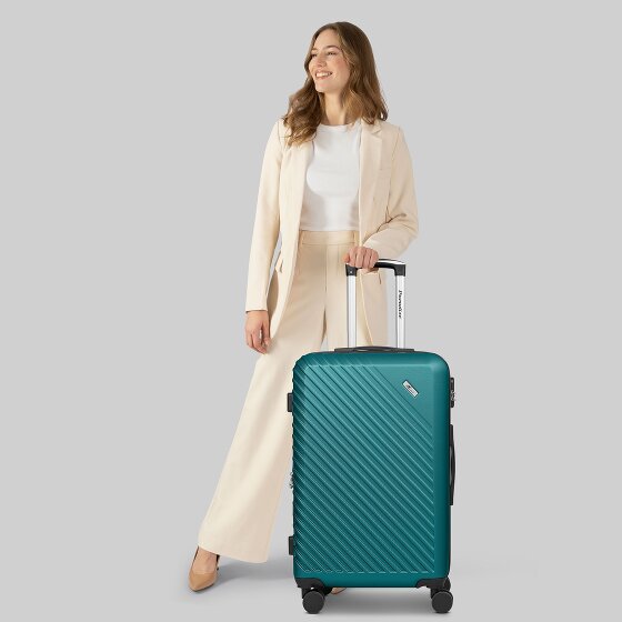 Check.In Paradise 2.0 4 wielen Trolley M 68 cm met uitbreidingsplooi